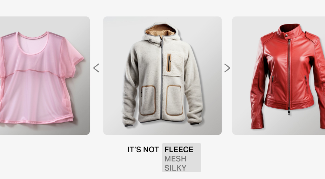 It's not 'fleece' or 'mesh' or 'silky'.