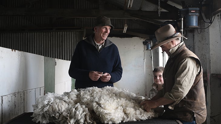 Traceable wool from farm to fashion